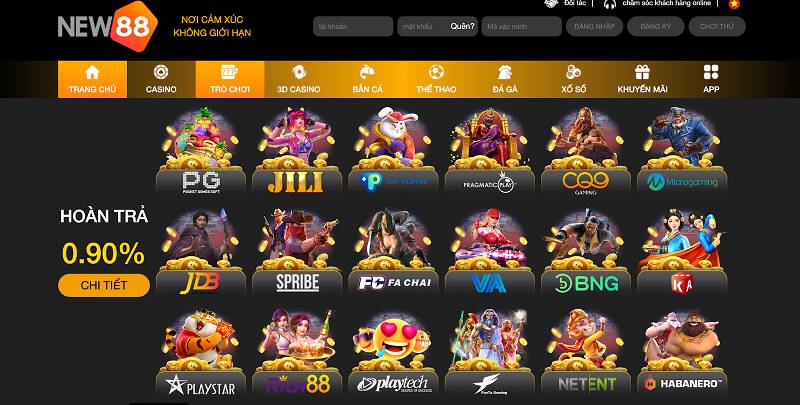 Giao diện cổng game Xso99 - Xso99